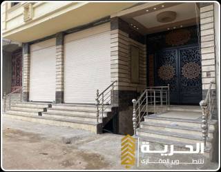 محل 75 متر دورين لايجار بقناه السويس توريل بالمنصور