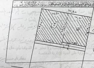 للبيع قطعة ارض 597 متر مرخصة كفر عبدة للبيع