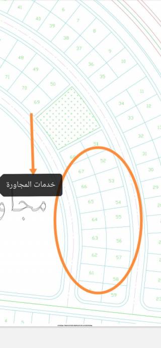 لراغبى الشوارع الرئيسية ارض للبيع فى الحى 17