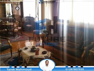 شقة للبيع 405 متر رشدى شارع احمد شوقي