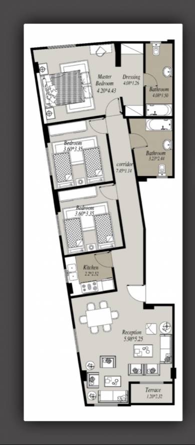 في قطعه B بالنورث هاوس فيو واجها على جزيره 1
