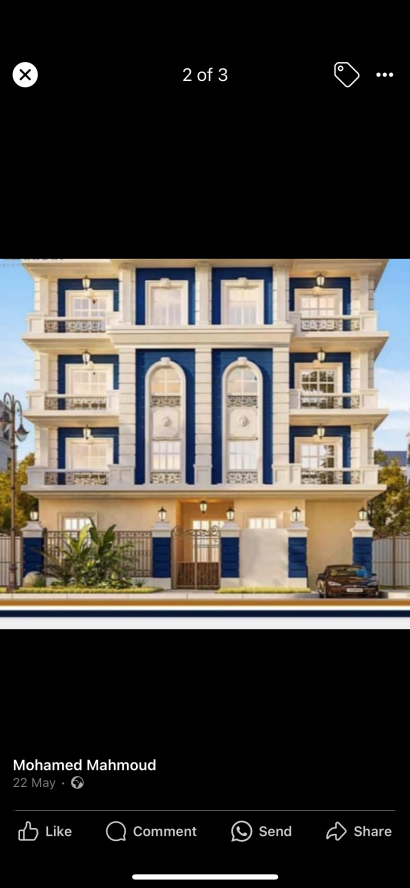 شقه 190م في الاندلس في أميز لوكيش في القاهرة الجديده 1