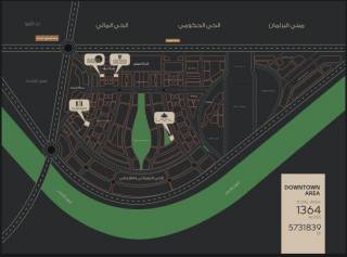 مكتب 47 متر موقع مميز امام شركات التامين 2