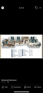 شقه 190م في الاندلس في أميز لوكيش في القاهرة الجديده 2