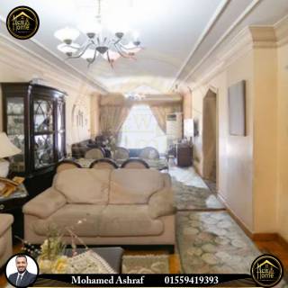 شقة للبيع 163م جناكليس علي الترام مباشرة