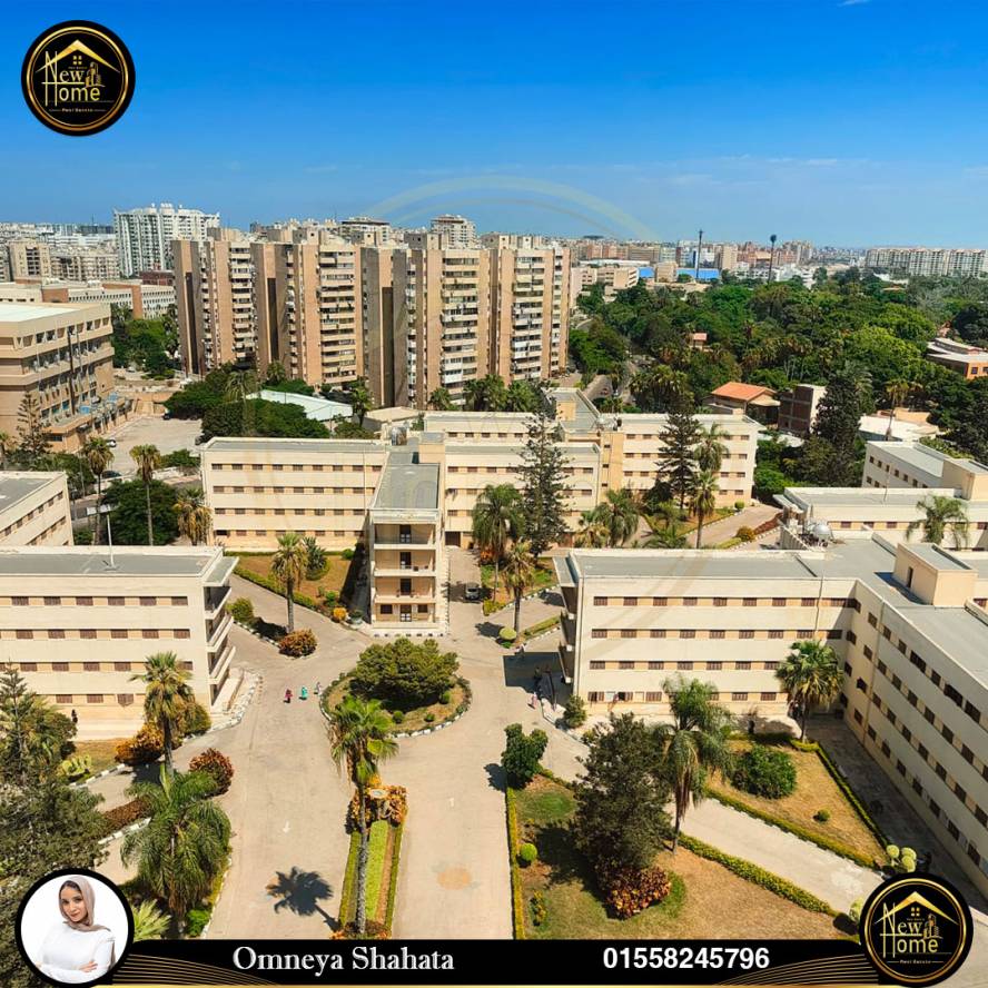 شقة للايجار المفروش 80 متر سموحة دوران عزبة سعد 1