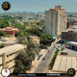 شقة للايجار المفروش 80 متر سموحة دوران عزبة سعد 2