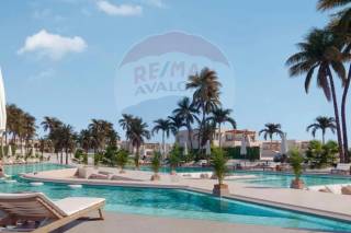 شاليه للبيع هاسيندا ووتر رأس الحكمة 105 متر