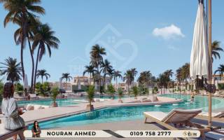 شالية أرضي بجاردن للبيع 220 متر بالم هيلز العلمين