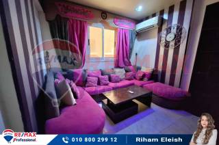 شقة للبيع 120 متر المندرة خطوات من مسجد عبد الناصر