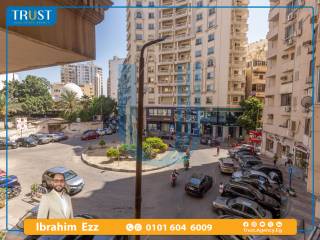 شقة للبيع 190 متر كفر عبده ش سكينة بنت الحسين