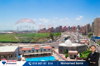 شقة للبيع 210 متر محرم بك قناه السويس