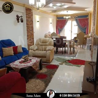 شقة 160 متر للايجار فالوري انطونيادس سموحة
