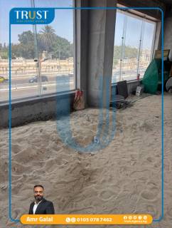 محل 220 متر ايجار سموحة أمام حديقة انطونيادس