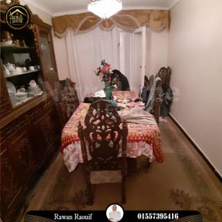 شقه للبيع 180 متر كفر عبده ش سكينه بنت الحسين