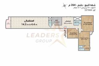 شقه للبيع 200م جليم شارع ابو قير الرئيسى ترى الب