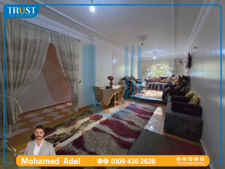 شقة للبيع 145م سموحة خطوات من شارع زكي رجب