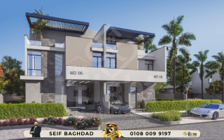 فيلا توين هاوس للبيع 284 متر اليكس ويست