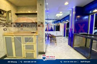 محل للايجار40 متر محمد نجيب علي البحر مباشرة