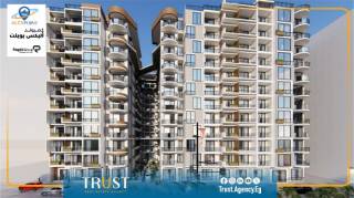 للإيجار شقة 155م كمبوند الكرمة مصطفى كامل