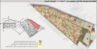 الثورة الخضراء الشيخ زايد ارض 8400متر سكني علي شارع 21متر