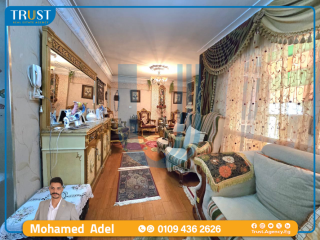 شقة للإيجار المفروش 110م محرم بك