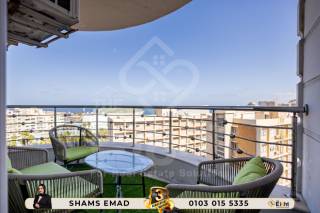 شقة مفروشة 150 متر الازاريطة ش سوتر وخطوات للبحر