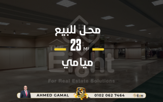 محل للإيجار المفروش 230 متر ميامي ش 45