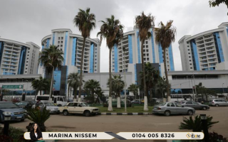 شقة للبيع 220 متر سموحة ابراج الجيش