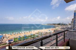 شقة للبيع 150 متر سموحة شارع رئيسي