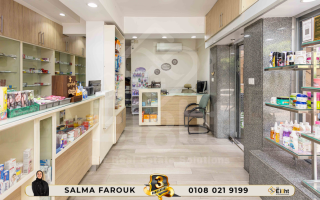 محل تجارى للبيع 110م بولكلى متفرع من مصطفى كامل