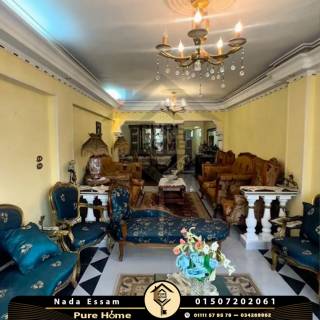 شقة 170 متر إيجار سموحة