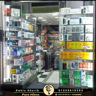 محل تجاري للإيجار 150 متر 30 متر ميزان محطه الرمل