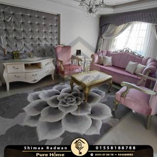 شقة للبيع 275 متر زيزينيا علي البحر مباشرة برج الصباح