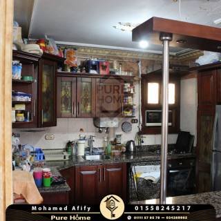 شقة للبيع 135 متر سموحة ش بهاء الدين الغتورى