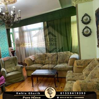 شقة للبيع 315 متر رشدي متفرع من ش أبو قير