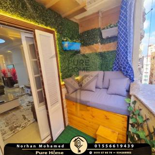 شقة للبيع 165م الابراهيمية شارع محمد فؤاد