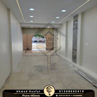 محل للايجار فى شارع ممدوح شمس