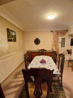 شقه مفروشه للايجار في الدقي ش عمان منطقه نادي الصي