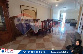 شقة للبيع 145 متر فيكتوريا شارع عبد السلام عارف