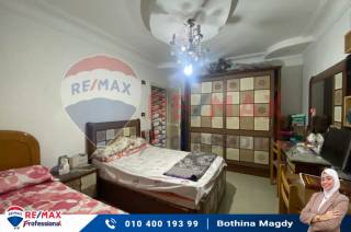 شقه للبيع 130 متر سيدي جابر عمارات القوات المسلحه