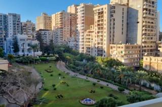 شقة مفروشة للايجار 140م جليم شارع ابوقير مباشرة