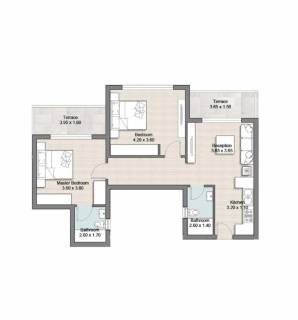 شاليه غرفتين سي شور هايد بارك