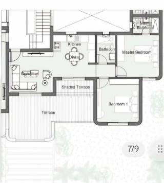 ستوديو أرضي بجاردن للبيع مصيف 75 م