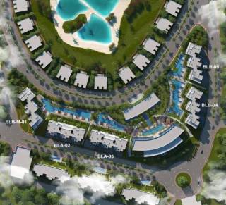 فيلا على البحر فى لامورا بيتش الساحل الشمالى