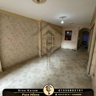 شقة للايجار الابراهيمية خطوات من شارع أبوقير