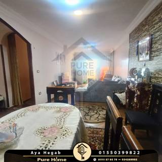 شقة للبيع 75 متر كامب شيزار على الترام مباشرة