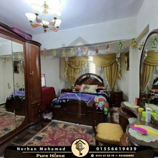 شقة للبيع 80 متر الشاطبي بين شارع بورسعيد والبحر