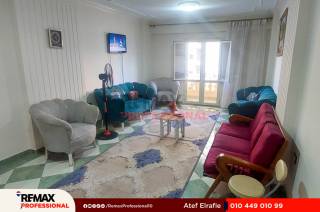 شقة للايجار المفروش 150 متر سيدي جابر