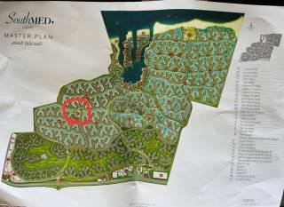 شاليه غرفتين ارضي للبيع في ساوث ميد South med